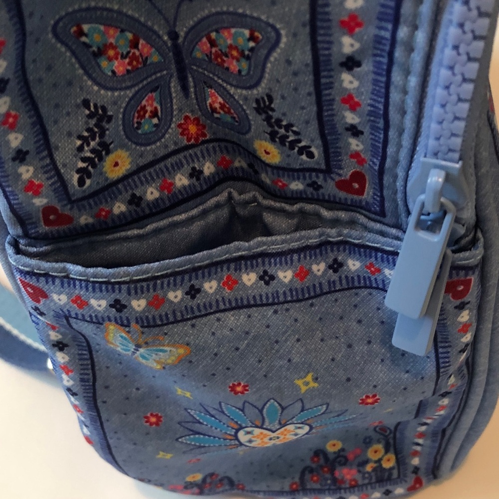 Brighton denim-look bandana butterfly mini backpack - Picture 5 of 9